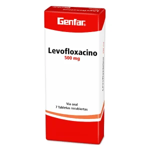 LEVOFLOXACINO 500 MG 7 TABLETAS GF LEVOFLOXACINA