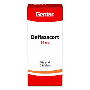 DEFLAZACORT 30 MG 10 TABLETAS GF