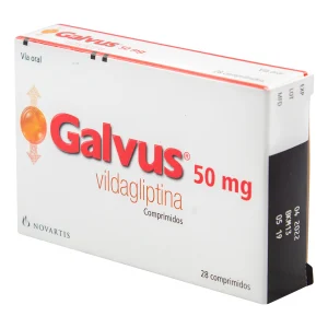 GALVUS 50 MG 28 COMPRIMIDOS (M) VILDAGLIPTINA