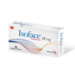 ISOFACE 10 MG 30 CAPSULAS(A) (M) ISOTRETINOINA