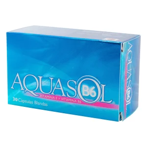 AQUASOL B6 30 CAPSULAS VITAMINA E