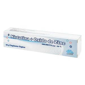 NISTATINA+OXIDO DE ZINC 60 GR PC