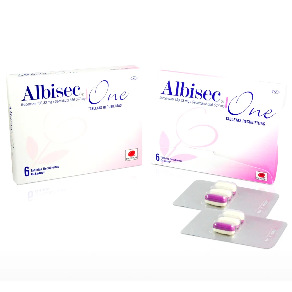 ALBISEC ONE 6 CAPSULAS ITRACONAZOL+SECNIDAZOL - Más Baratas Droguerías