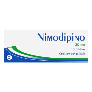 NIMODIPINO 30 MG 30 TABLETAS EX