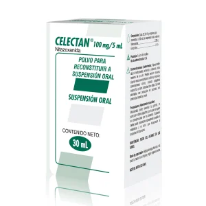 CELECTAN 100 MG/5 ML SUSP 30 ML (T (M) NITAZOXANIDA