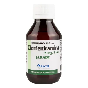 CLORFENIRAMINA JARABE 120 ML LC CLORFENIRAMINA