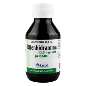 DIFENHIDRAMINA JARABE 120 ML LC DIFENHIDRAMINA