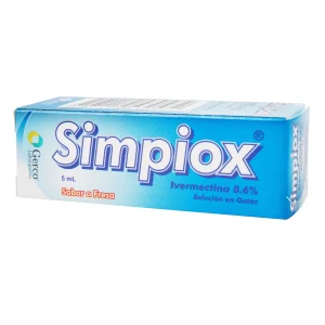 SIMPIOX 0.6% GOTAS 5 ML IVERMECTINA