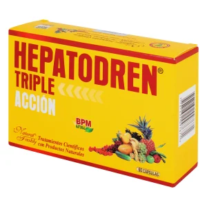 HEPATODREN TRIPLE ACCION 60 CAPSULAS NF PENDIENTES POR CLASIFICAR