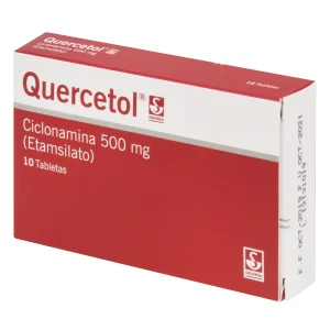 QUERCETOL 500 MG 10 TABLETAS ETAMSILATO