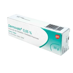DERMOVATE CREMA 30 GR CLOBETASOL