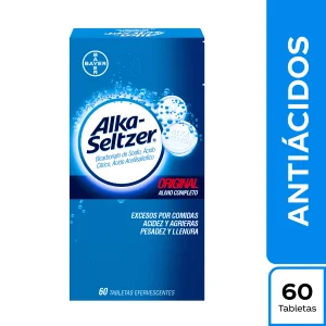ALKA SELTZER X 60 TBL BICARBONATO DE SODIO