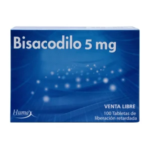 BISACODILO 5 MG 100 TABLETAS HP BISACODILO