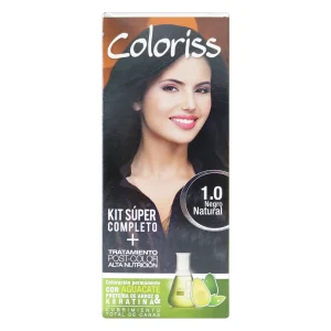 COLORIS KIT 10 NEGRO NATURAL TINTES