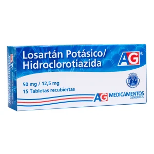 OFERT LOSARTAN 50 MG 15 TABLETAS AG