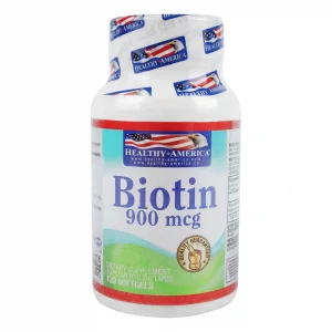 BIOTIN 900 MG 120 SOFTGELS VITAMINAS