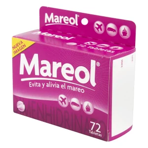 MAREOL 72 TABLETAS DIMENHIDRINATO