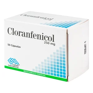 CLORANFENICOL 250 MG 50 CAPSULAS PC CLORANFENICOL