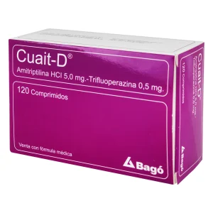 CUAIT D 120 TABLETAS (A) AMITRIPTILINA-TRIFLUOPERAZINA
