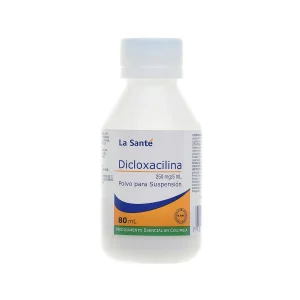 DICLOXACILINA 250 MG SUSPENSION 80 ML LS DICLOXACILINA