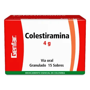 COLESTIRAMINA 15 SBS W COLESTIRAMINA