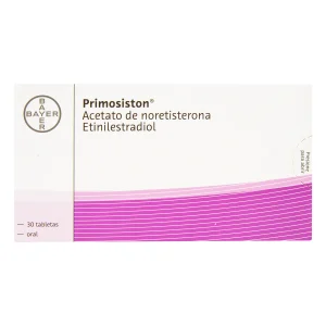 PRIMOSISTON 30 TABLETAS NORETISTERONA ACETATO-ETINILESTRADIOL