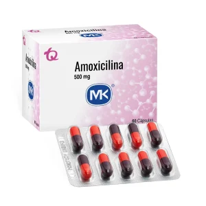 AMOXICILINA 500 MG 60 CAPSULAS MK
