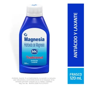 LECHE DE MAGNESIA 120 ML MK HIDROXIDO DE MAGNESIO