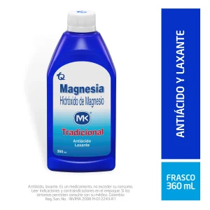 LECHE DE MAGNESIA 360 ML MK HIDROXIDO DE MAGNESIO