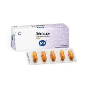 DICLOFENACO RETARD 100 MG 20 CAPSULAS MK DICLOFENAC