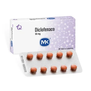 DICLOFENACO 50 MG 20 TABLETAS MK DICLOFENAC