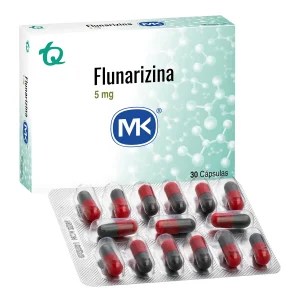 FLUNARIZINA 5 MG 30 CAPSULAS MK FLUNARIZINA