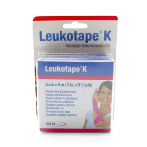 LEUKOTAPE K 5CM X 5M ROSADO