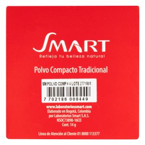 POLVO COMPACTO SMART #4 14GR POLVOS COMPACTOS