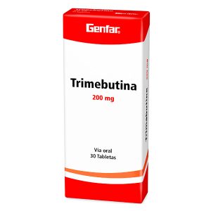 TRIMEBUTINA 200 MG 30 TABLETAS GENFAR TRIMEBUTINA