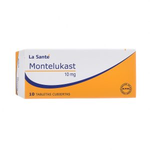 MONTELUKAST 10 MG 10 TABLETAS LS
