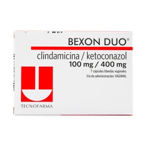 BEXON DUO 7 OVULOS(A) (T) (M) KETOCONAZOL-CLINDAMICINA
