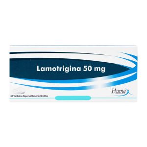 LAMOTRIGINA 50 MG 30 TABLETAS HP(M)