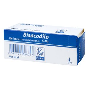 Tienda 2 BISACODILO 5 MG 100 TABLETAS RC
