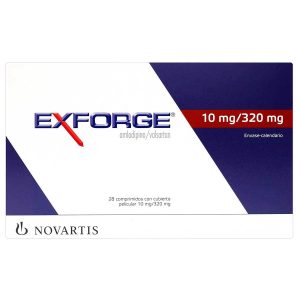 EXFORGE HCT 10 MG/320 MG 28 TBS AMLODIPINO-VALSARTAN