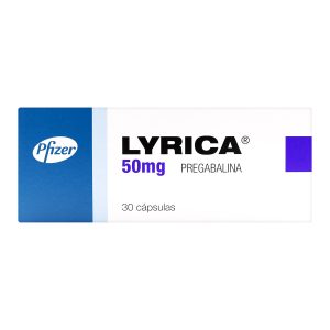 LYRICA 50 MG 30 CAPSULAS (P)29365 PREGABALINA