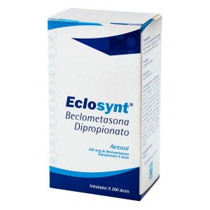 ECLOSYN 250 (BECLOMETASONA) MCG INHALADOR 200 DOSIS BECLOMETASONA