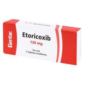 ETORICOXIB 120 MG 7 TBS GF CELECOXIB