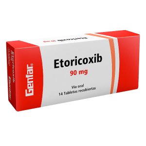 ETORICOXIB 90 MG 14 TBS GF