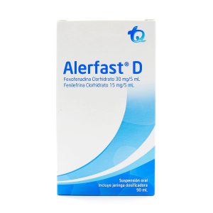 ALERFAST D  SUSPENSION ORAL 90 ML FEXOFENADINA