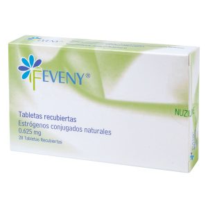 FEVENY 0.625 MG 28 TBS ESTROGENOS CONJUGADOS
