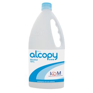 ALCOHOL ANTISEP. ALCOPY 700 ML  UNID