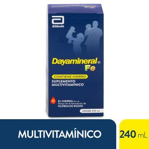 DAYAMINERAL E JARABE 240 ML  MULTIVITAMINICO