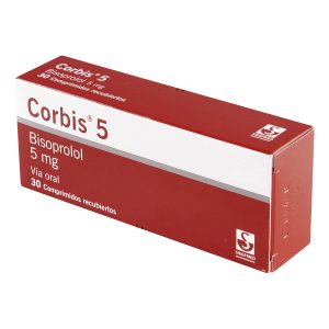CORBIS BISOPROLOL 5 MG 30 TBS(M)8742 BISOPROL FUMARATO