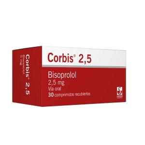 CORBIS BISOPROLOL 2.5 MG 30 TBS(M)8742 BISOPROL FUMARATO